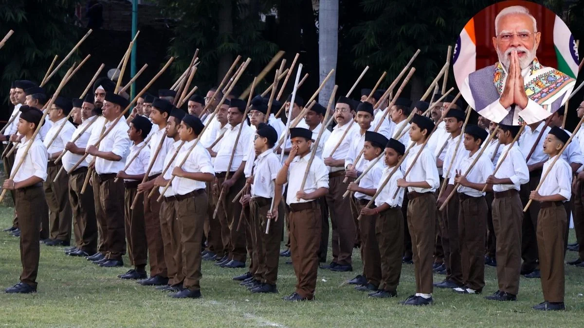 निस्वार्थ सेवा की भावना और अनुशासन RSS की असली ताकत: प्रधानमंत्री नरेंद्र मोदी